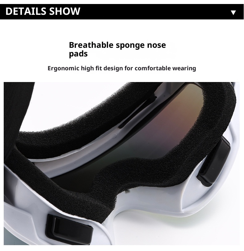 001 Gafas de esquí protectoras exclusivas para montañismo, resistentes al viento y a los impactos, para ciclismo y esquí._voghion.com