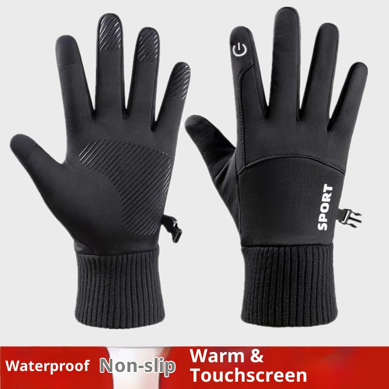 ActiveGo Winter Warm Sportfietsen Voor Mannen En Vrouwen Outdoor Bergbeklimmen Waterdicht Antislip Winddicht Skiën Touchscreen_voghion.com