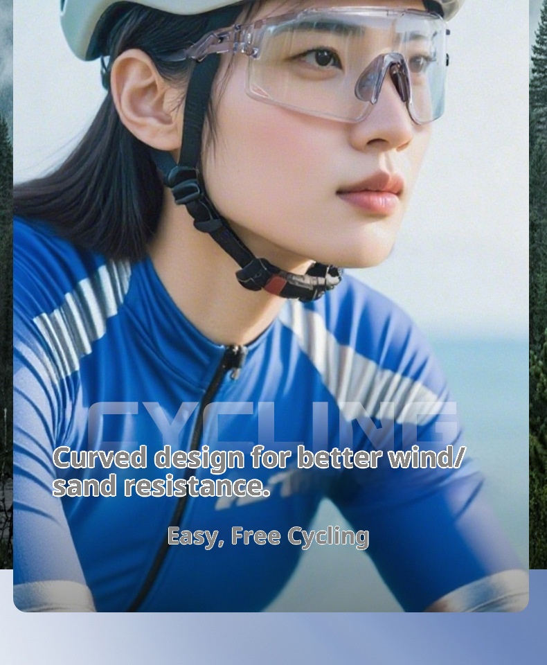 Lunettes de cyclisme intelligentes à changement de couleur 001 pour hommes et femmes, protection UV, lunettes de vélo, de course à pied et de ski en extérieur, résistantes à la poussière_voghion.com