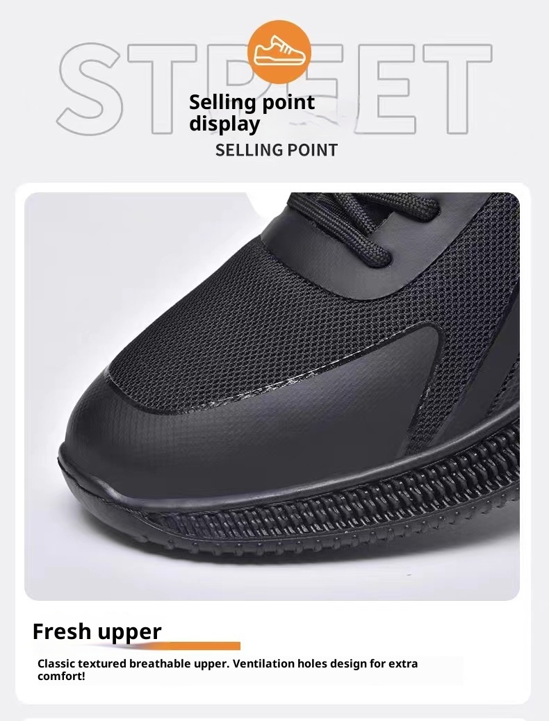 001 Cross-Border Comfortable Lace-Up Casual Trendy Round Toe Internet Celebrity Same Style Lightweight Breathable Wholesale_voghion.com