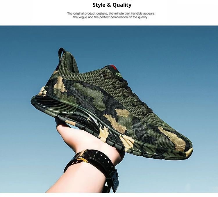 001 Camuflagem para Homens e Mulheres, Primavera, Verão, Outono, Inverno, Esportes ao Ar Livre, Caminhadas, Calçados de Verão, Construção_voghion.com