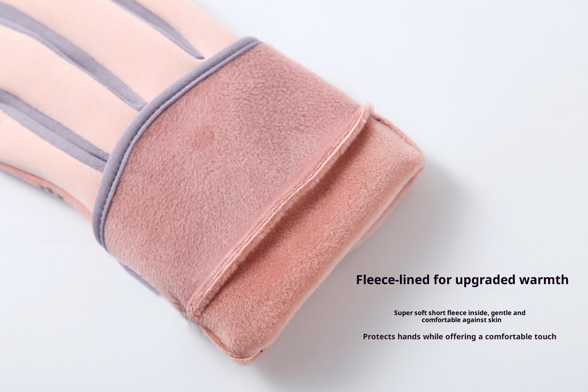 ActiveGo Autumn Winter Fleece-Lined Warm Outdoor Sports Cold-Proof Touchscreen Derong Driving Riding Ski Gloves For Men And Women_voghion.com