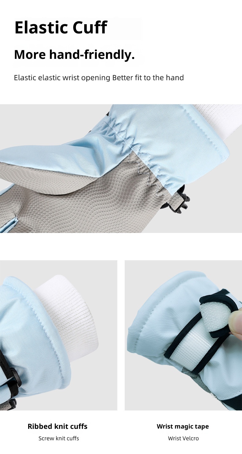 001 Volwassen Ski Fleece-gevoerde Warme Nieuwe Winter Fiets Outdoor Mannen en Vrouwen Touchscreen Handschoenen Fabriek Directe Verkoop_voghion.com