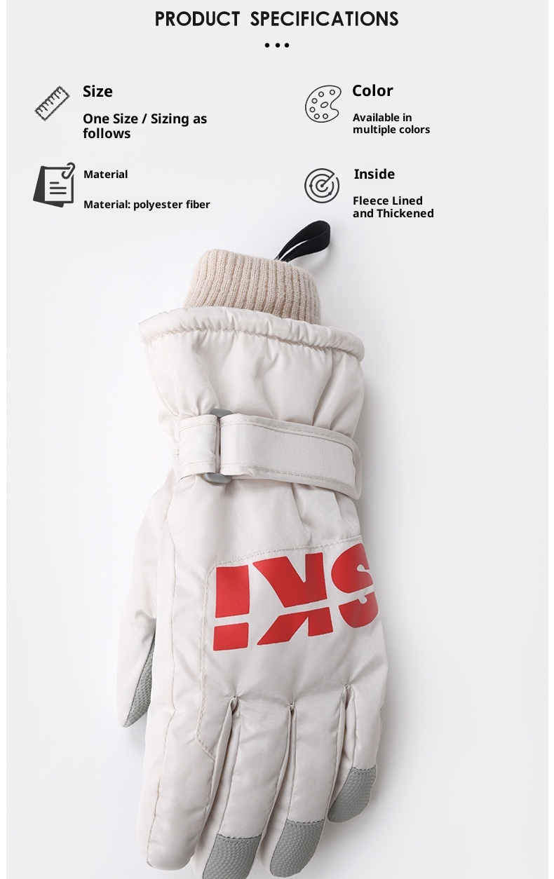 ActiveGo Winter For Women, Warm And Cold-Proof, Outdoor Sports Skiing, Fleece-Lined, Thickened, Waterproof,_voghion.com