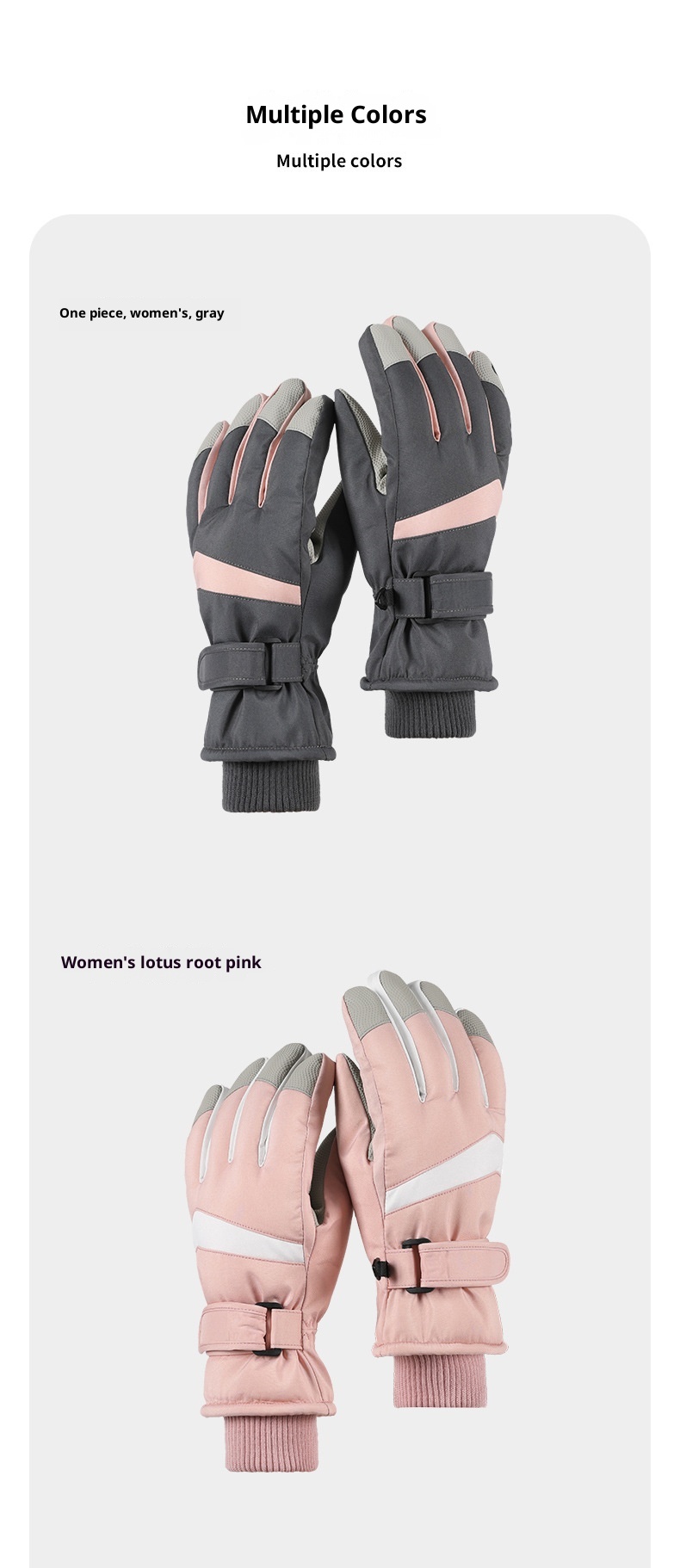 ActiveGo Winter Ski Voor Mannen En Vrouwen Buitensporten Fietsen Bergbeklimmen Sneeuw Warme Handschoenen Verdikt Winddicht Waterdicht_voghion.com