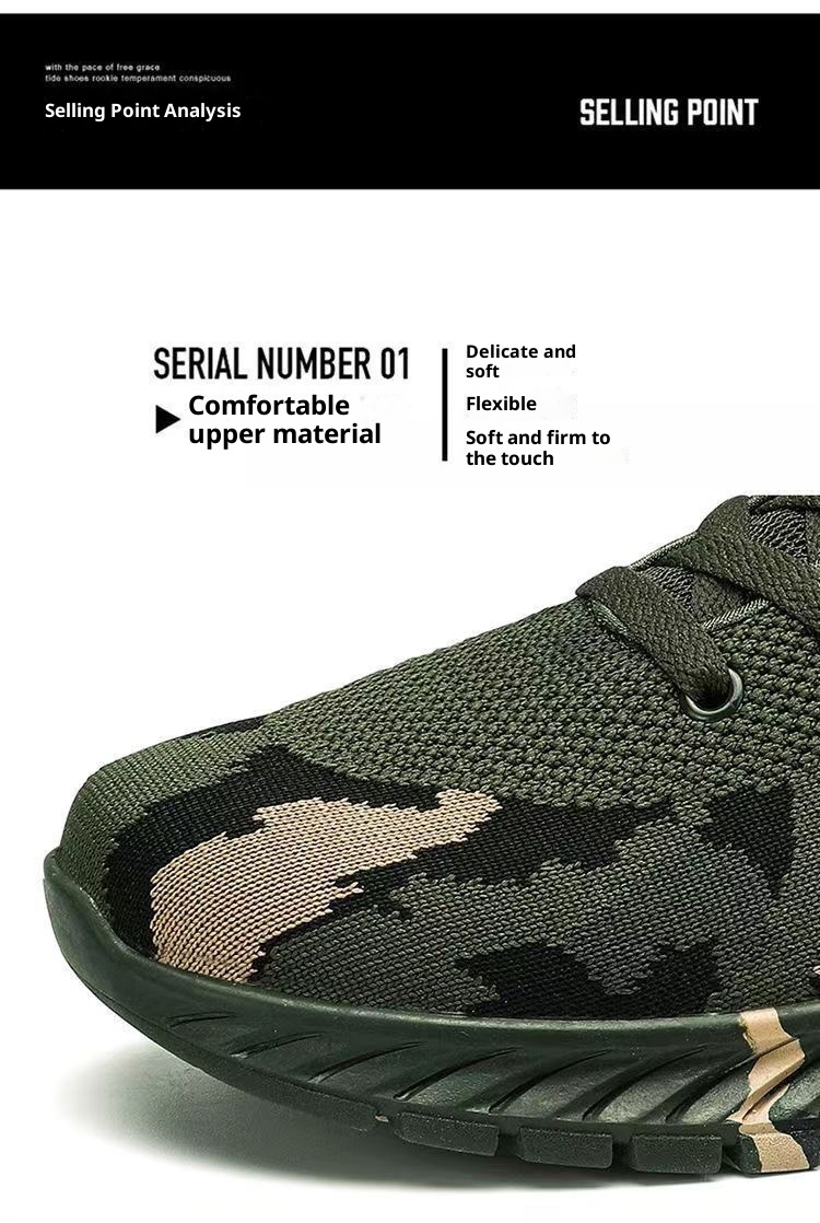 001 Camuflagem para Homens e Mulheres, Primavera, Verão, Outono, Inverno, Esportes ao Ar Livre, Caminhadas, Calçados de Verão, Construção_voghion.com