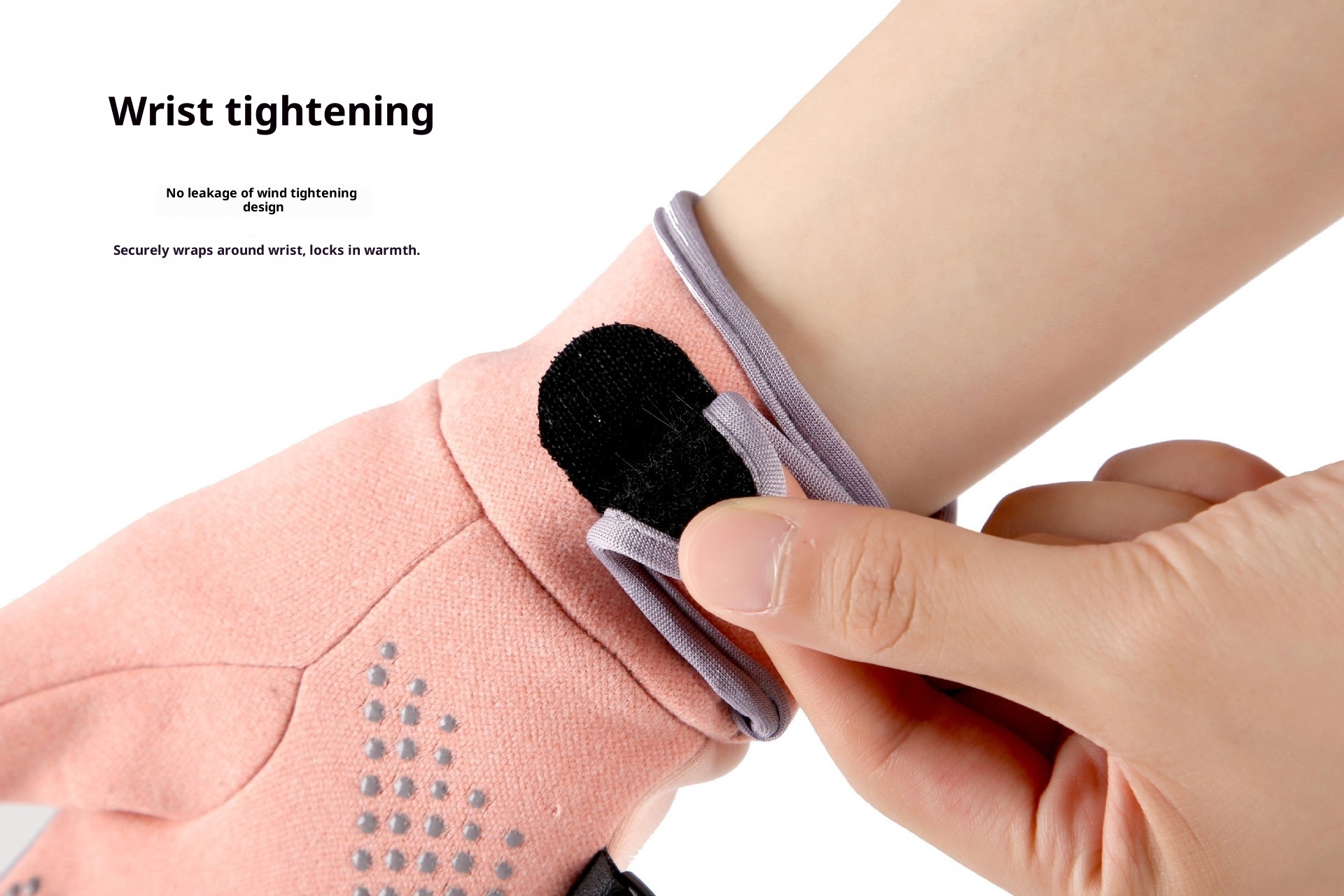 ActiveGo Autumn Winter Fleece-Lined Warm Outdoor Sports Cold-Proof Touchscreen Derong Driving Riding Ski Gloves For Men And Women_voghion.com