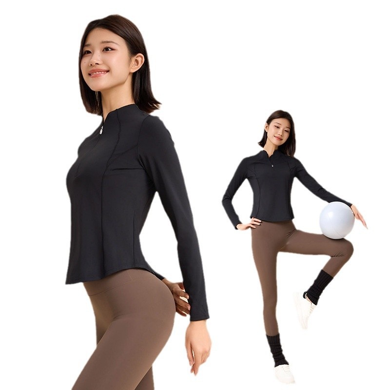 361 Abbigliamento Fitness Donna Set 2025 Nuovo Autunno Inverno Sportivo di Alta Qualità Corsa Mattutina Yoga Top Per Donna_voghion.com