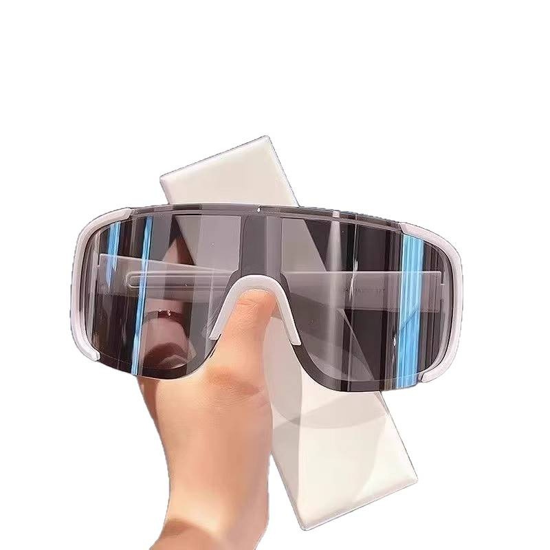 001 Riding Day Night Dual-use Sunglasses For Men And Women, Large Face Windproof Photochromic Cycling Glasses, Trendy_voghion.com