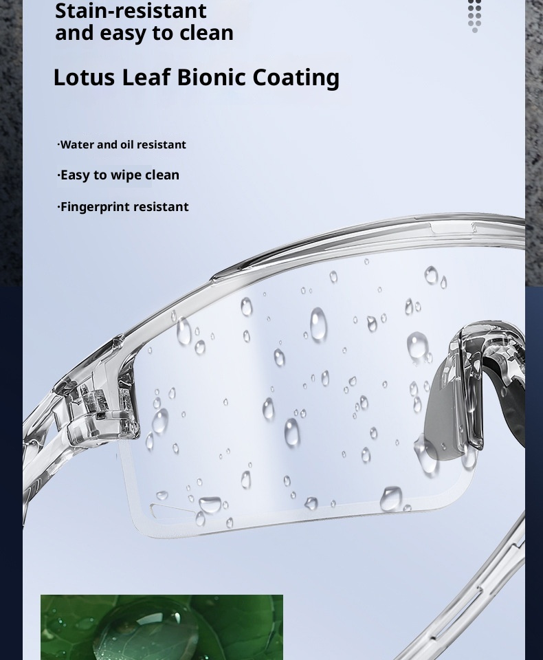 Lunettes de cyclisme intelligentes à changement de couleur 001 pour hommes et femmes, protection UV, lunettes de vélo, de course à pied et de ski en extérieur, résistantes à la poussière_voghion.com