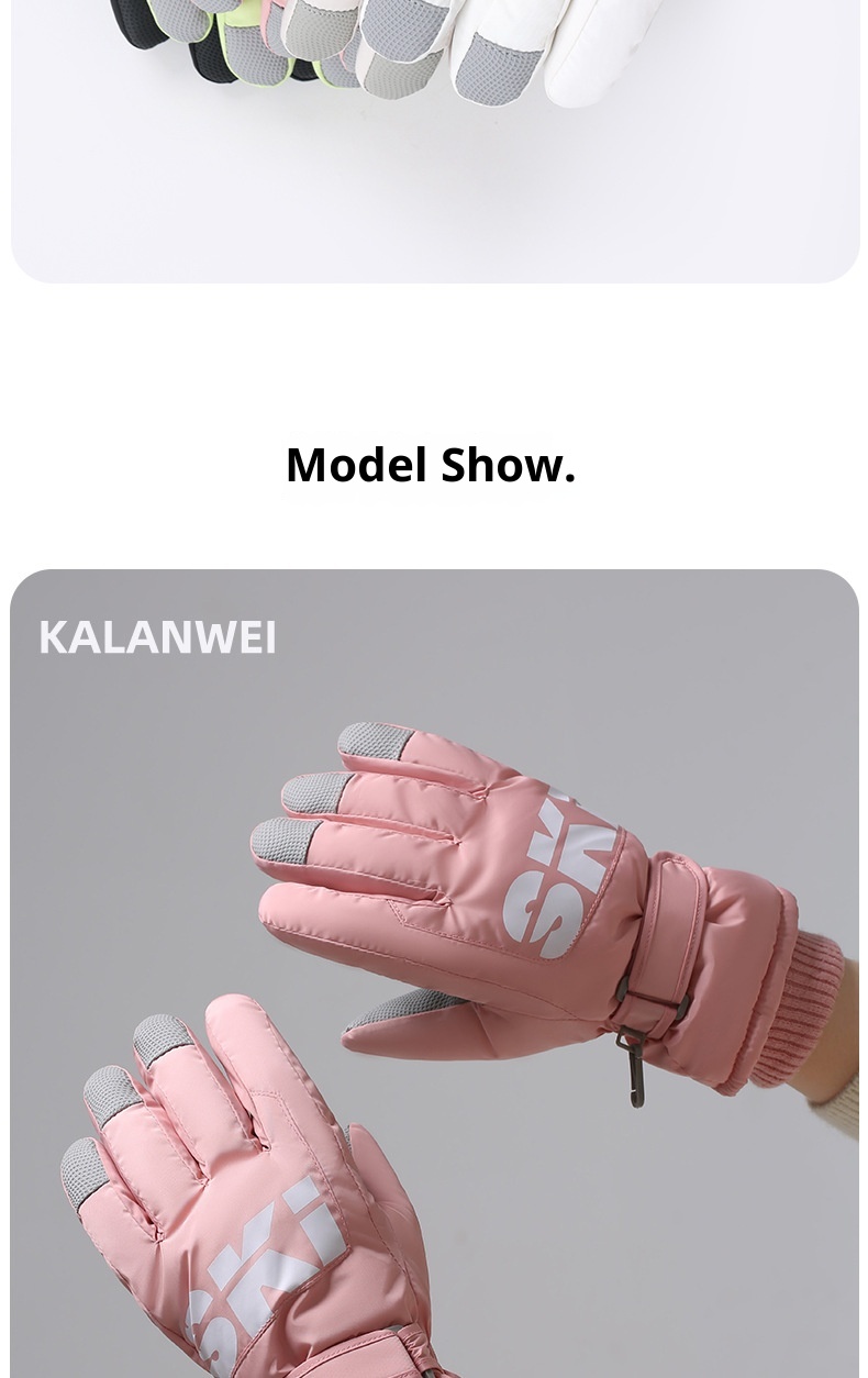 ActiveGo Winter For Women, Warm And Cold-Proof, Outdoor Sports Skiing, Fleece-Lined, Thickened, Waterproof,_voghion.com