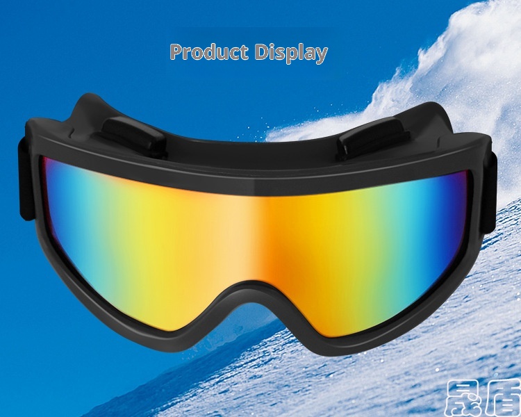 001 X400 Cycling Tactical Glasses Ski Single Layer Windproof Lightproof Unisex Equipment Snow Sports Outdoor Goggles_voghion.com