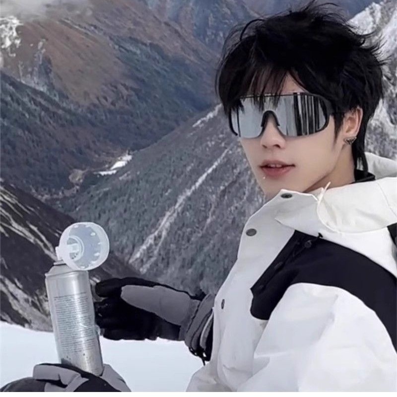 001 Esquí Ciclismo Deportes al aire libre Hombres y mujeres Montañismo Gafas de sol resistentes al viento Douyin Transmisión en vivo Dropshipping_voghion.com