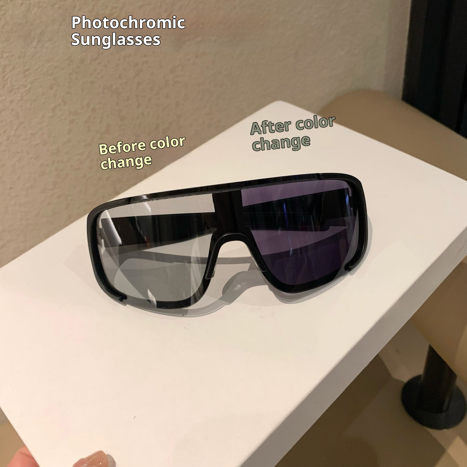 001 25 Kaynak Üretici Renk Değiştiren Bisiklet Açık Hava Sporları Erkekler UV Korumalı Dağcılık Gözlüğü Kadınlar Kayak_voghion.com