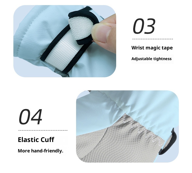 ActiveGo Children's Ski Gloves Factory Direct Wholesale Boys And Girls Full Sizes Winter Outdoor Skiing Snow Play Essentials Can_voghion.com