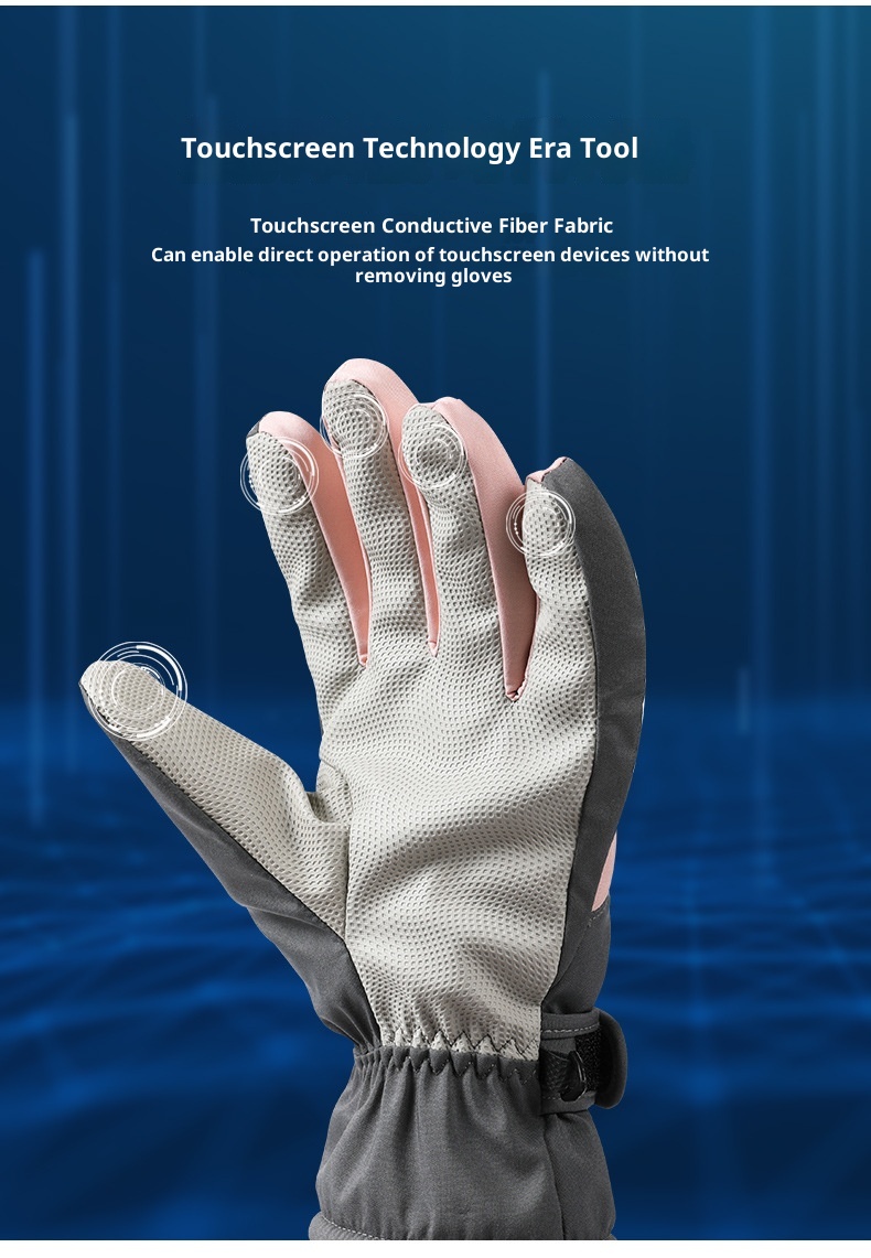 ActiveGo Winter Ski Voor Mannen En Vrouwen Buitensporten Fietsen Bergbeklimmen Sneeuw Warme Handschoenen Verdikt Winddicht Waterdicht_voghion.com