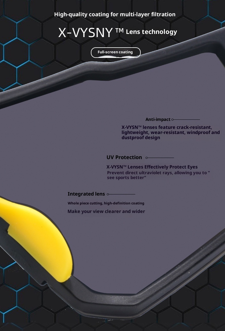 001 Cross-border Cycling Goggles Outdoor Sports Skiing Mountaineering Fishing Sun Protection Windproof Anti-fog Unisex Full_voghion.com