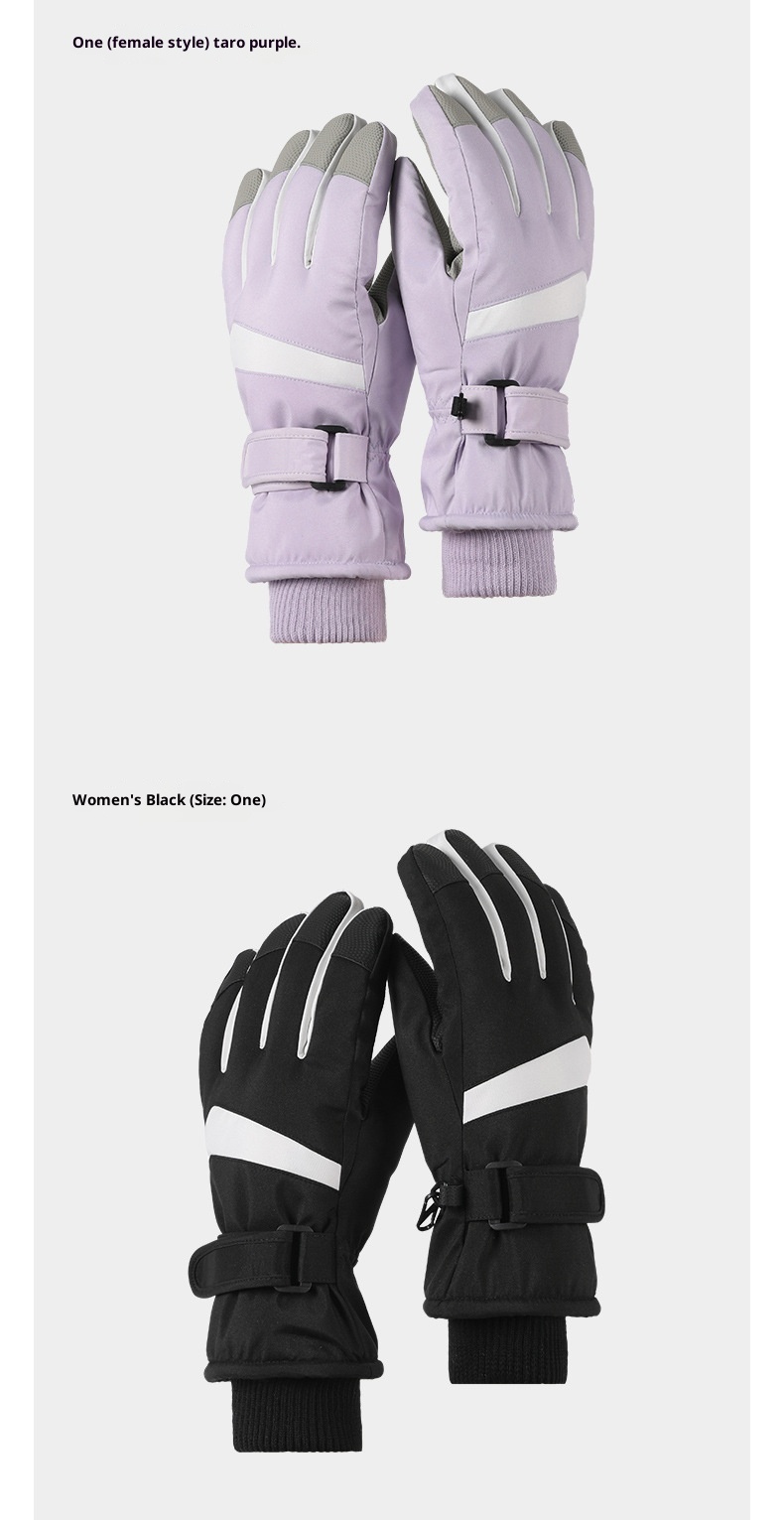 ActiveGo Winter Ski Voor Mannen En Vrouwen Buitensporten Fietsen Bergbeklimmen Sneeuw Warme Handschoenen Verdikt Winddicht Waterdicht_voghion.com