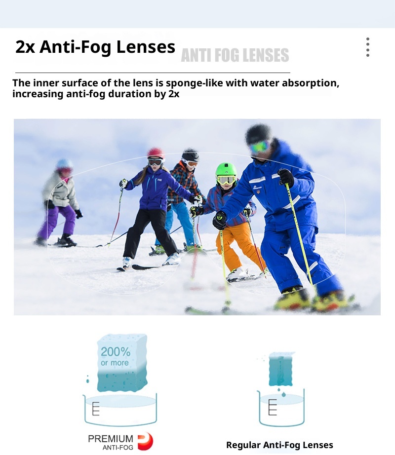 001 Cylindrical Full Real Film Ski REVO Double Layer Anti-Fog Windproof Snow Goggles Compatible With Prescription/HX16_voghion.com