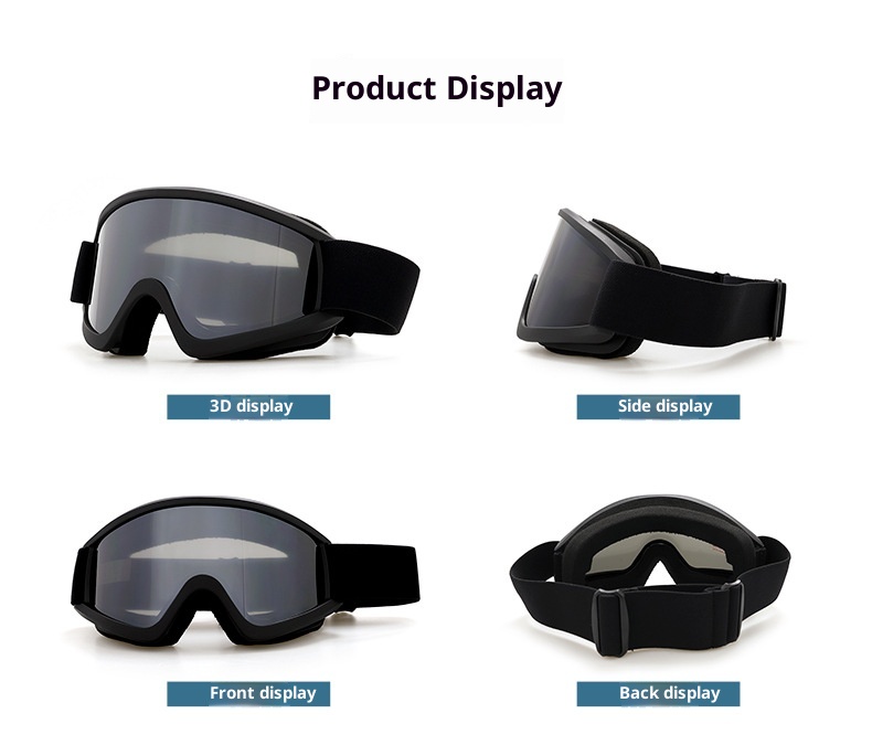 001 Cross-Border New Model Cylindrical Double-Layer Anti-Fog Ski Glasses Adult Myopia Windproof Snow Goggles Protective Gear_voghion.com