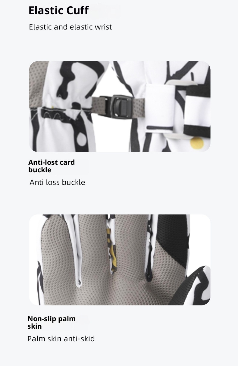 Guanti da ciclismo da uomo ActiveGo da sci invernali per sport all'aria aperta, caldi, foderati in pile, antivento, impermeabili, touchscreen_voghion.com