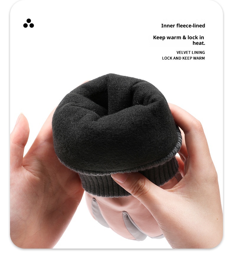 ActiveGo Winter Ski Voor Mannen En Vrouwen Buitensporten Fietsen Bergbeklimmen Sneeuw Warme Handschoenen Verdikt Winddicht Waterdicht_voghion.com