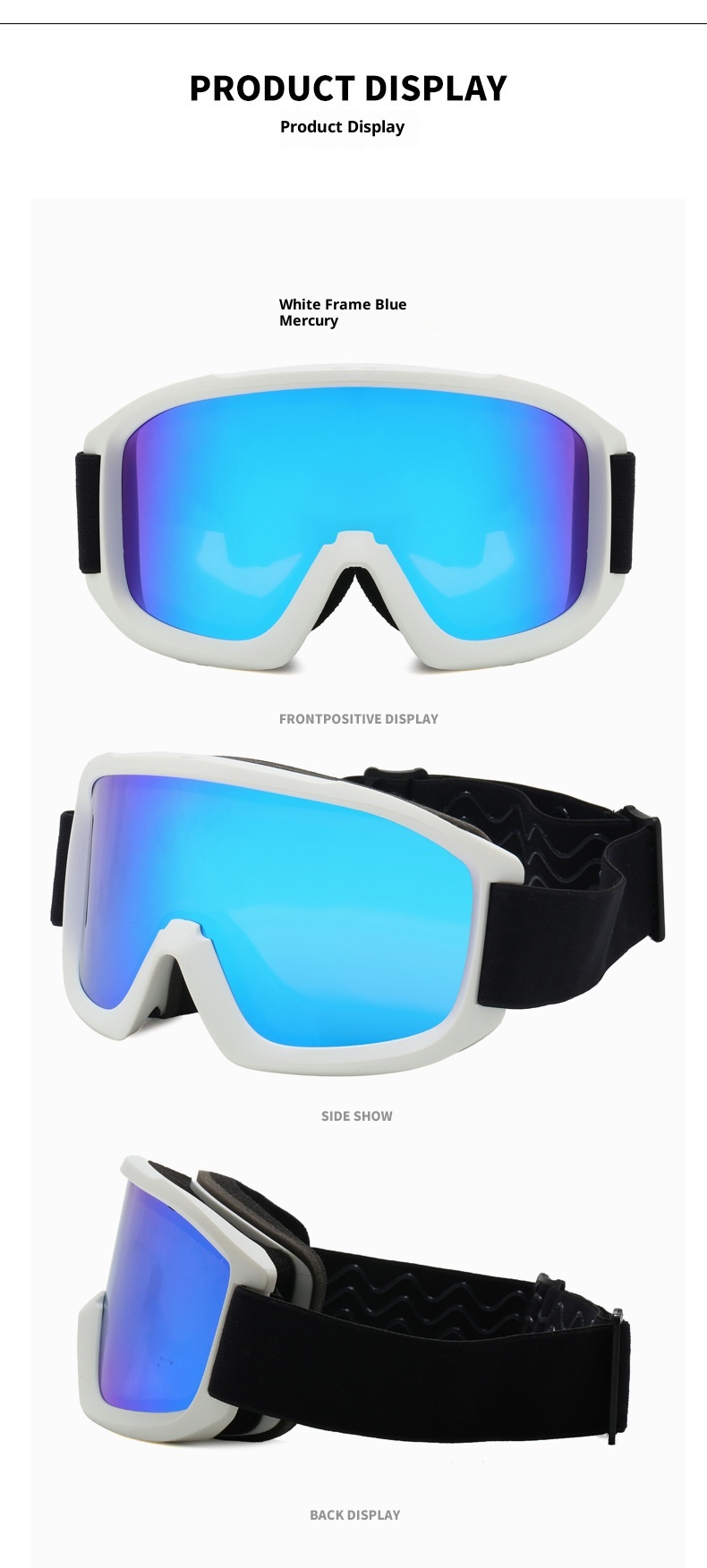 001 2025 Winter New Adult Double-Layer Anti-Fog HD Aspheric Snow Protection Mountaineering Ski Goggles Anti-Snow Blindness_voghion.com