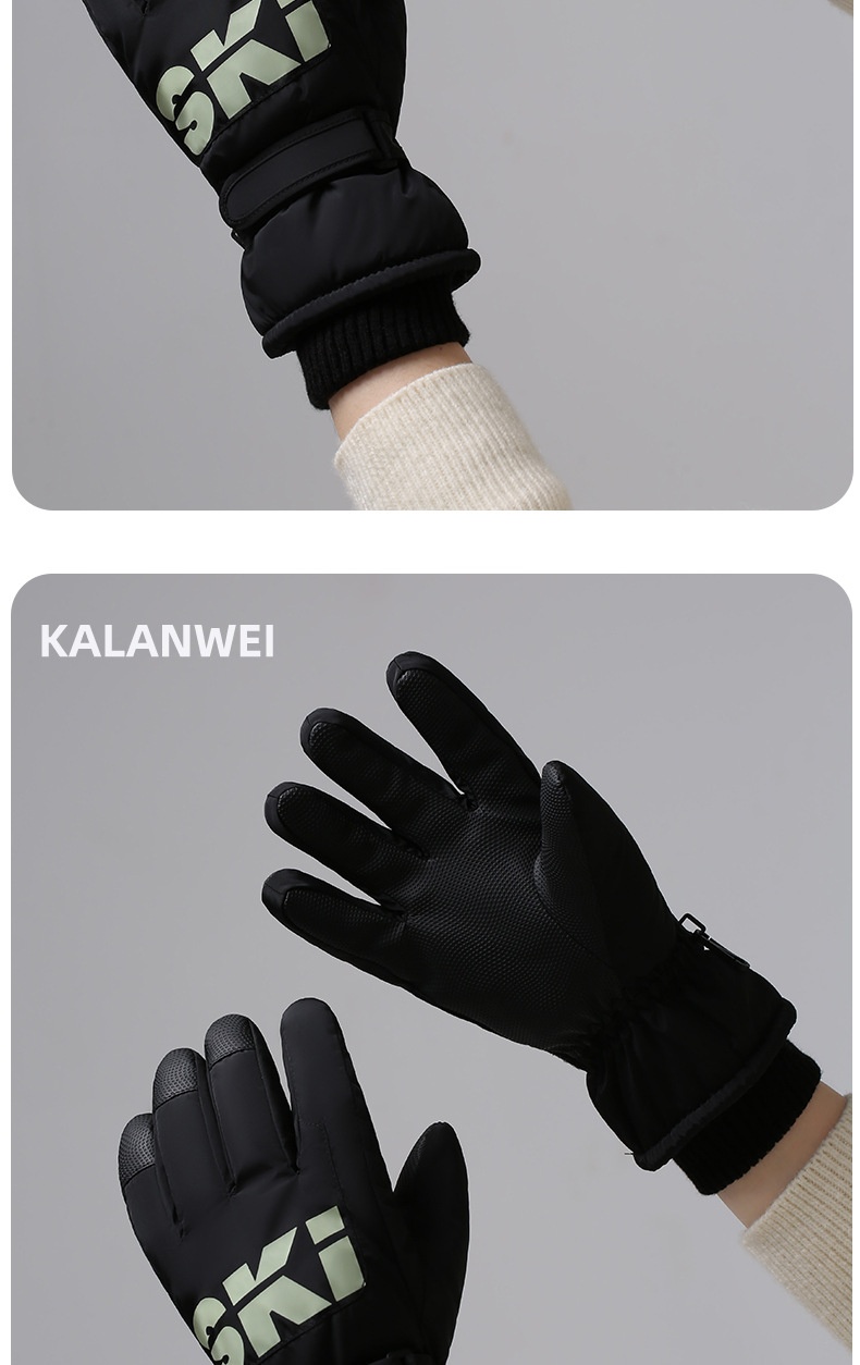 ActiveGo Winter For Women, Warm And Cold-Proof, Outdoor Sports Skiing, Fleece-Lined, Thickened, Waterproof,_voghion.com