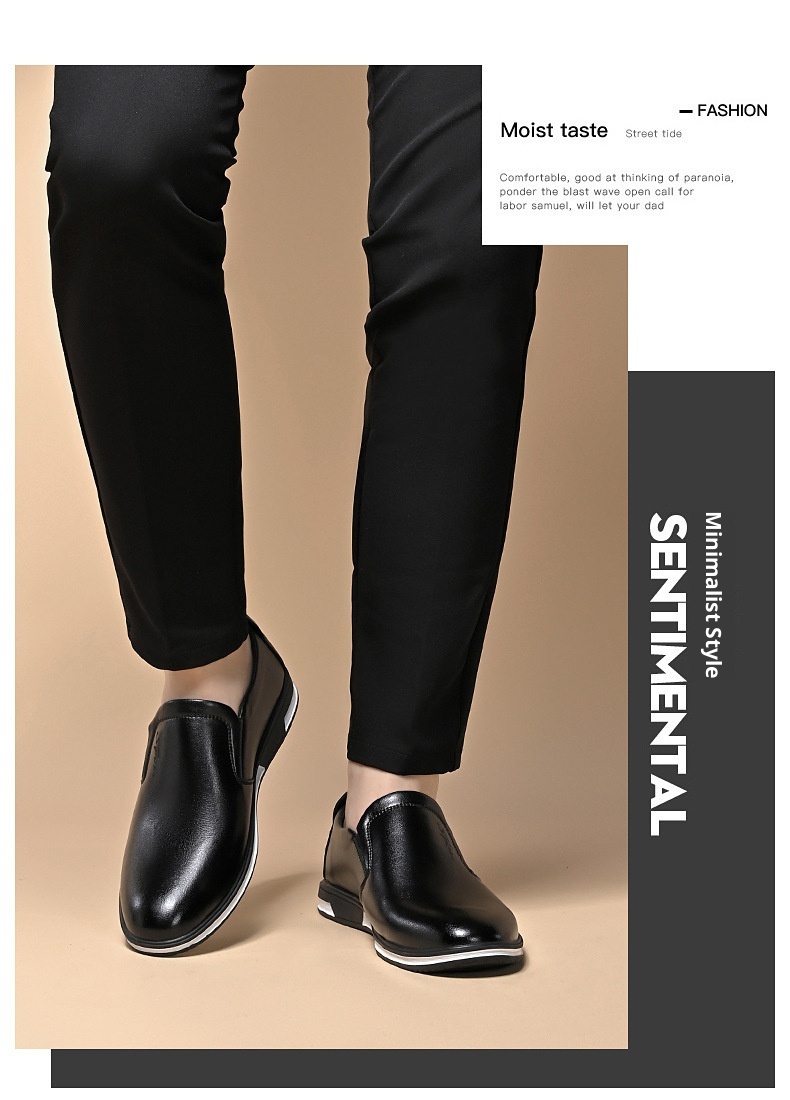 001 2025 Scarpe casual da uomo in pelle slip-on bianche in stile britannico, di grandi dimensioni, per l'autunno_voghion.com