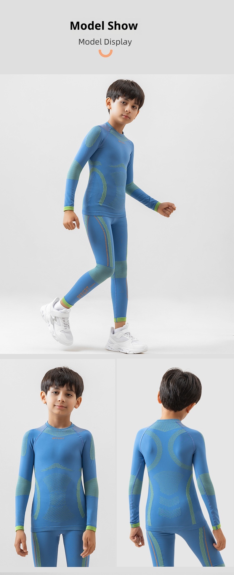 Camiseta de compresión de secado rápido 001 para esquí, unisex, transpirable, cálida y funcional. Ideal para deportes al aire libre._voghion.com