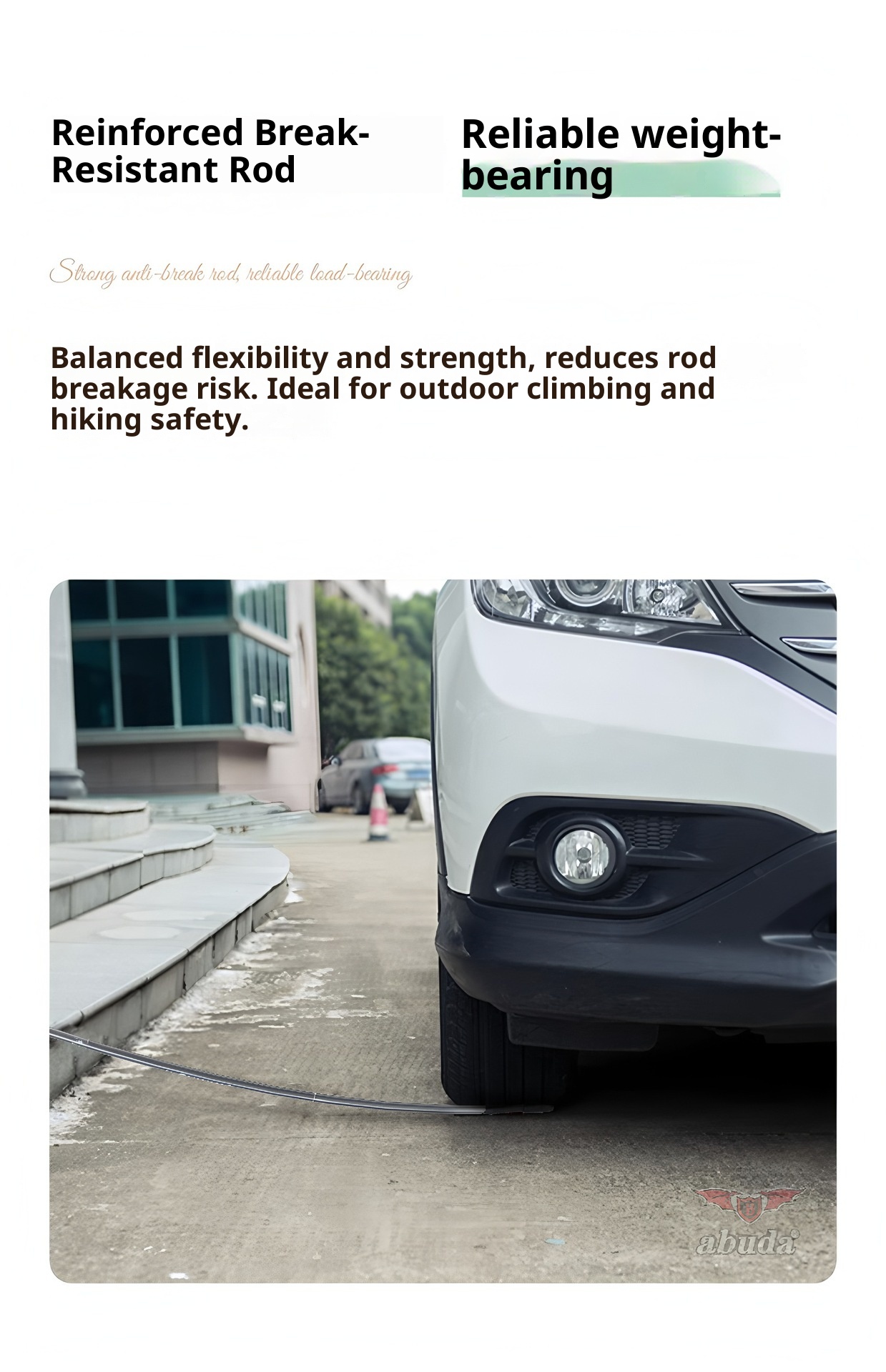 001 Cross-Border Sports Off-Road Five-Section Retractable Aluminum Alloy Folding Trekking Pole Professional Outdoor Hiking_voghion.com