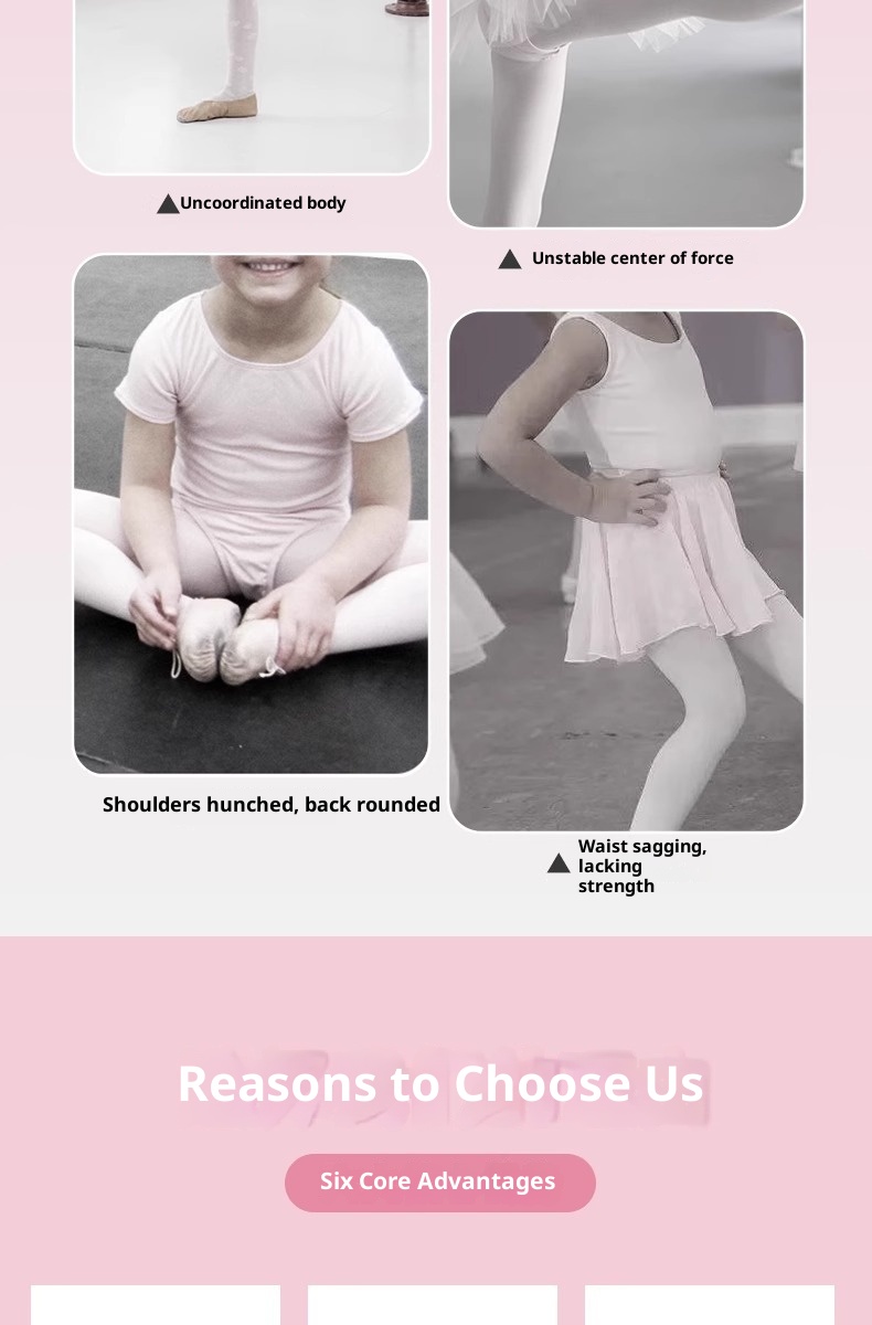 001 Esercizio di stretching per balletto con corda elastica digitale segmentata per studenti di danza per bambini_voghion.com