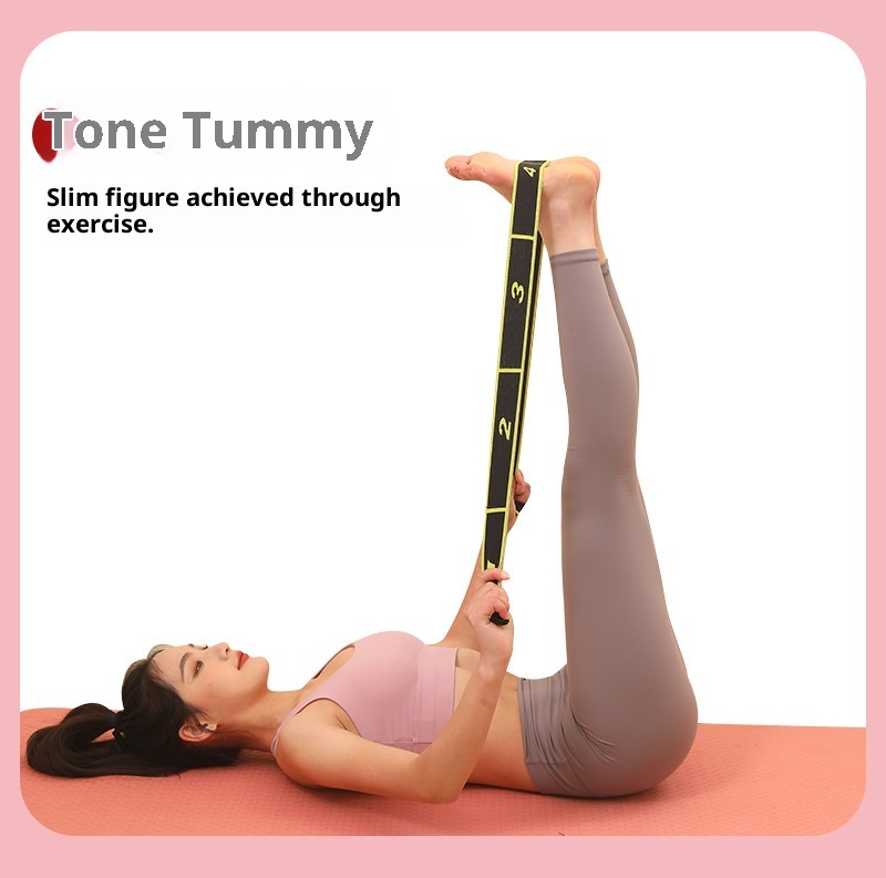 001 Danza Speciale Digitale 10 12 Griglie Yoga Esercizio di Stretching per Bambini Fasce di Resistenza Allenamento_voghion.com