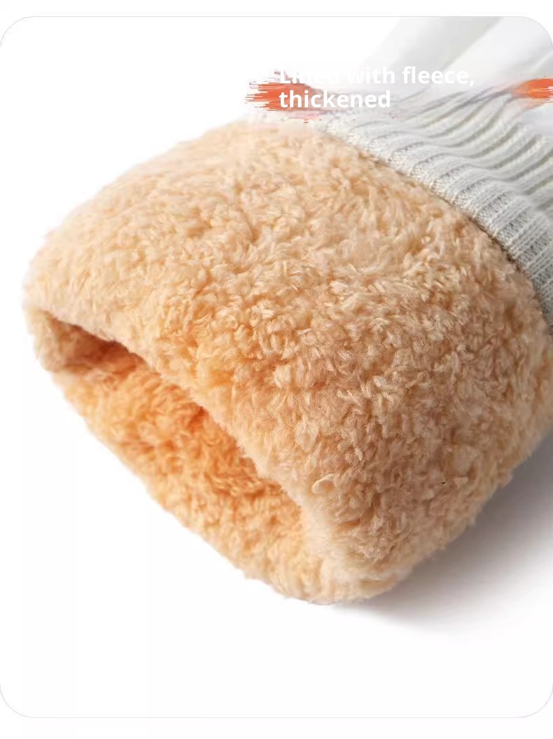 001 Fietshandschoenen voor dames Winterbezorging Elektrische scooter Motorfiets Ski Leuke verdikte fleece_voghion.com