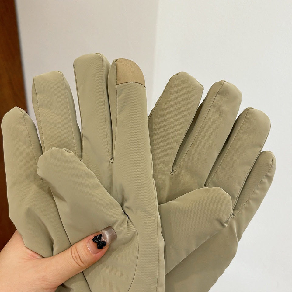 001 Russian Cross-Border Heren Grote Outdoor Ski Winddichte Warme Handschoenen Winter Koudebestendig Fleece Gevoerd Verdikt Touchscreen_voghion.com