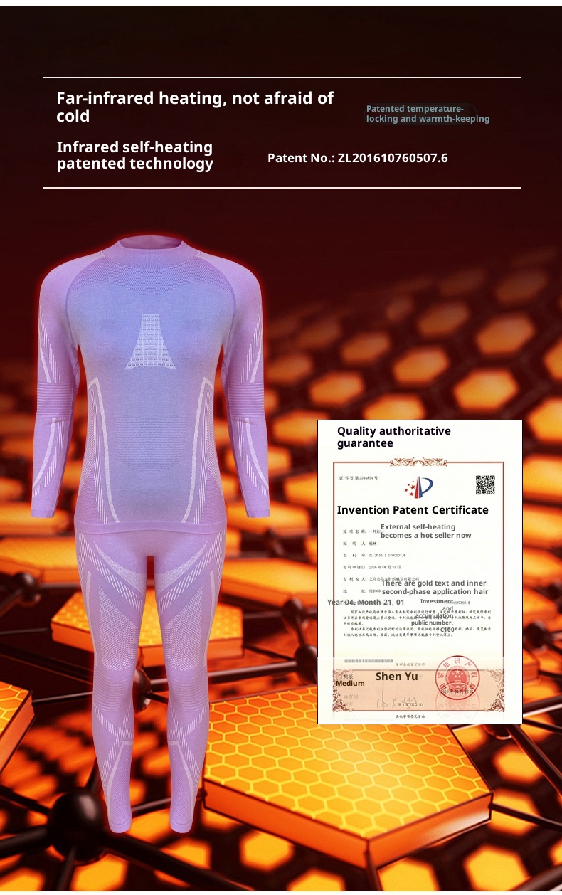 001 Outdoor-Bergsteiger-Unterwäscheset aus Merinowolle für Damen und Herren, schweißableitend, atmungsaktiv, sportlich-funktional, Ski_voghion.com