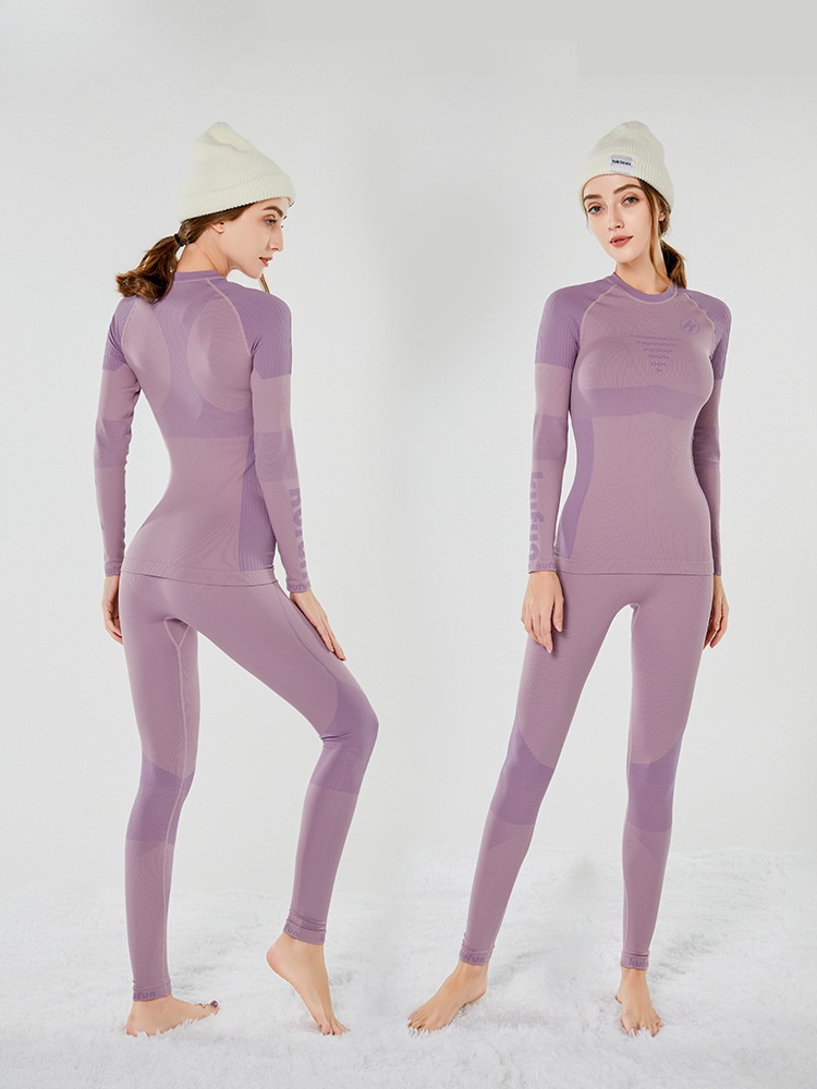 001 Kufeng Quick-Dry Sweat Wicking Thermal Compression Alpinismo Intimo Professionale Tuta da Sci Pantaloni Base Layer Per_voghion.com