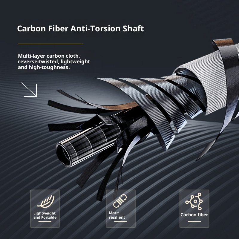 001 Folding Hiking Fiber Professional Outdoor Climbing Gear Trekking Pole Carbon Ultra-light Telescopic Walking Stick_voghion.com