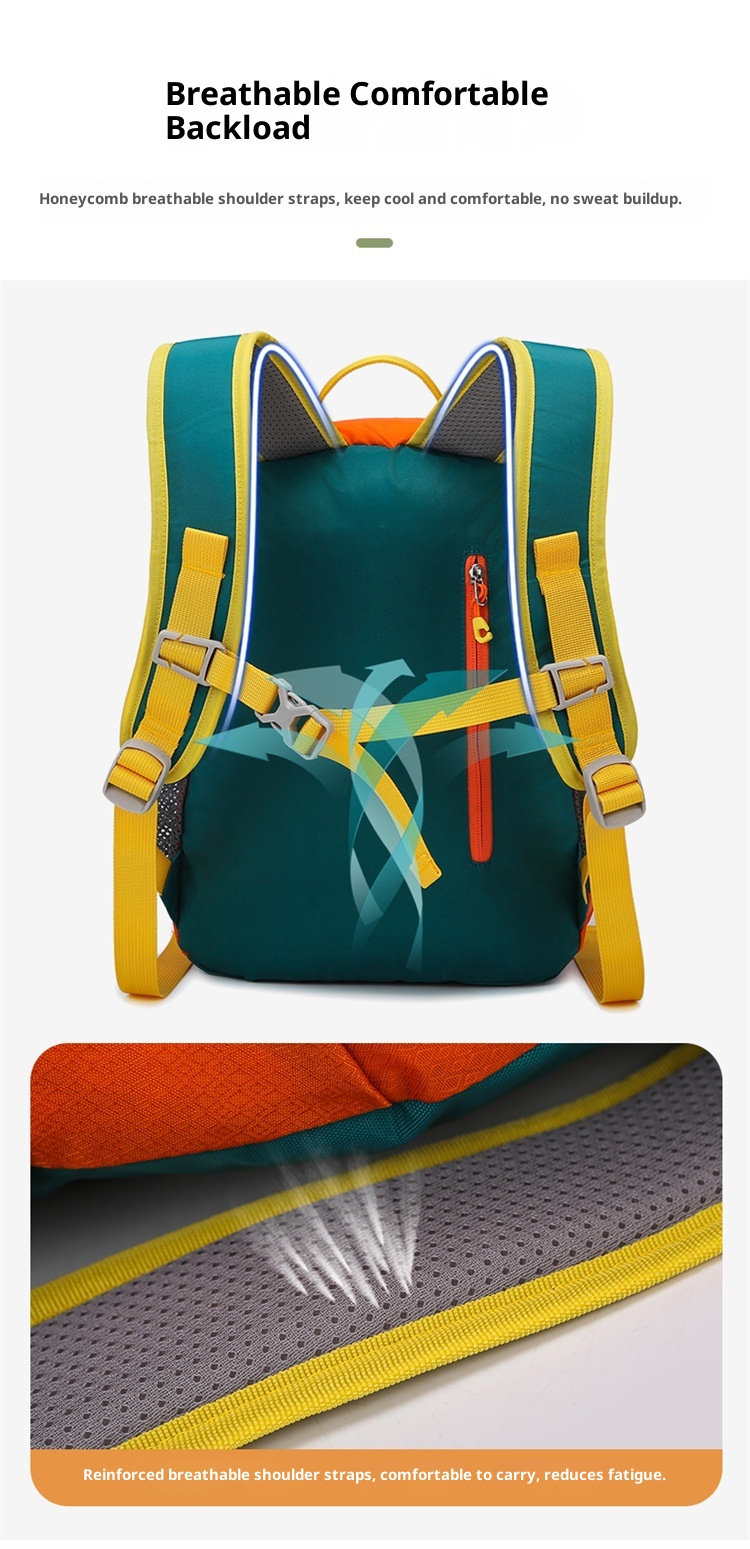001 Couple Style Cycling Hiking Nylon Backpack Large Capacity Lightweight Waterproof Outdoor Sports Mountaineering Bag_voghion.com