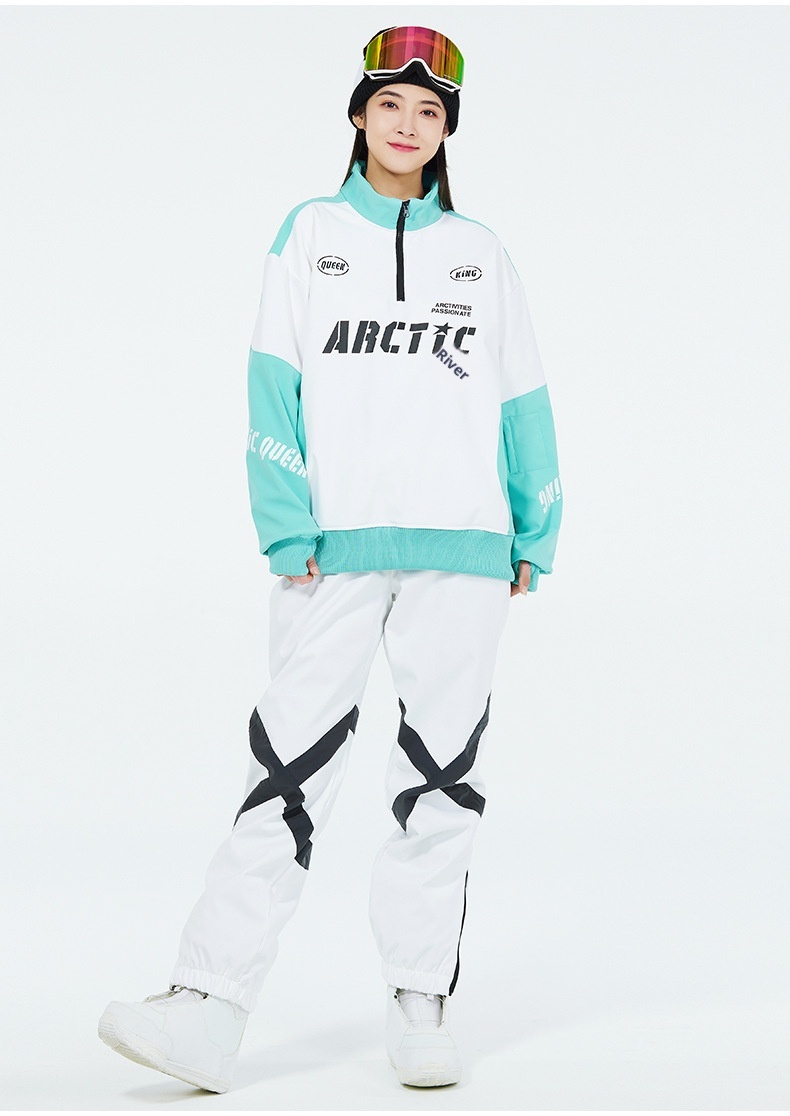 001 Felpa da donna invernale antivento impermeabile caldo strato interno giacca da sci da uomo_voghion.com