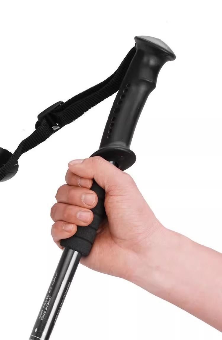 001 Bastone telescopico pieghevole professionale unisex per trekking, arrampicata, escursionismo, escursionismo, escursionismo, escursionismo_voghion.com