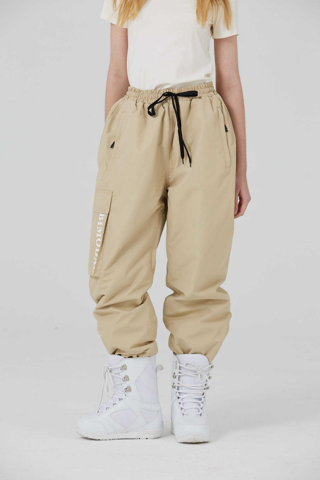 Pantalon de ski BIMODAL Ice Track 001 pour homme et femme, coupe-vent, chaud, imperméable, idéal pour l'alpinisme et les activités de plein air._voghion.com