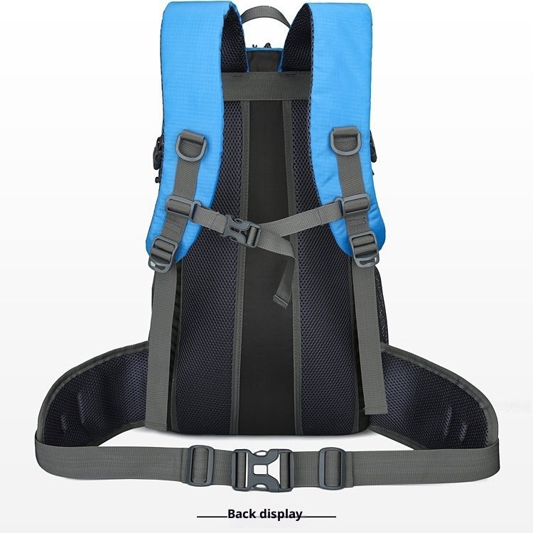 001 Hiking Trekking Double Shoulder 40L Outdoor Backpack Nylon Lightweight Waterproof Multifunctional Travel Bag_voghion.com