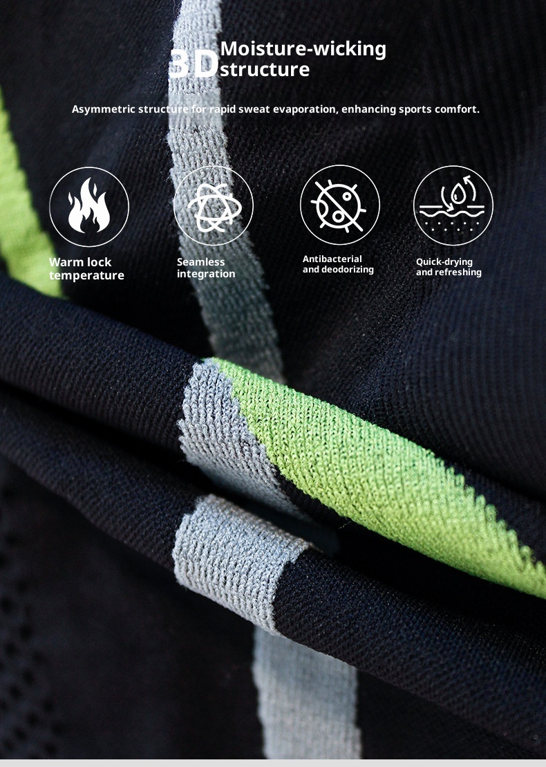 001 Set di biancheria intima termica a compressione per uomo e donna, per sport all'aria aperta, da sci, ad asciugatura rapida, autunno inverno_voghion.com