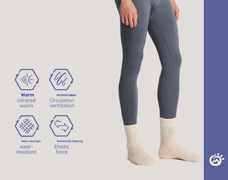 001 TANPO Outdoor Men's Thermal Underwear Set Skiing Sports Running Quick-Dry Layer Autumn Winter Base Shirt And Pants_voghion.com