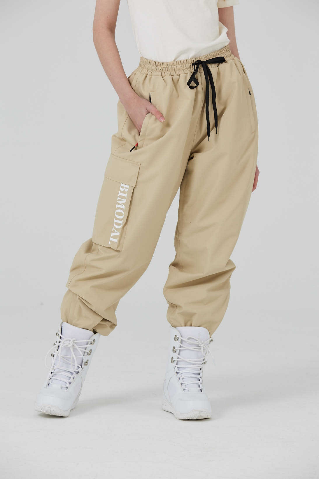 Pantalon de ski BIMODAL Ice Track 001 pour homme et femme, coupe-vent, chaud, imperméable, idéal pour l'alpinisme et les activités de plein air._voghion.com