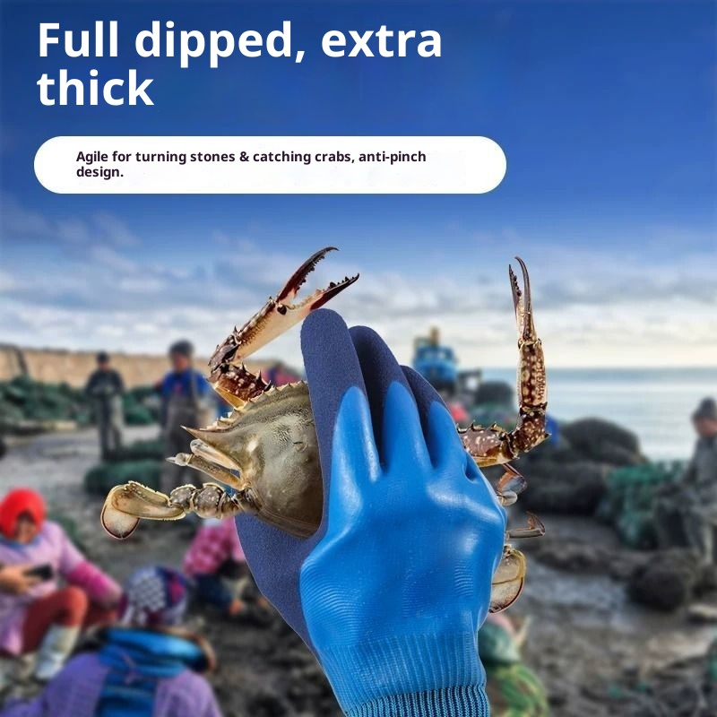 001 Guanti speciali per la ricerca di cibo in mare, guanti impermeabili e antiforatura per bambini, protezione del lavoro per adulti, resistenti al taglio,_voghion.com