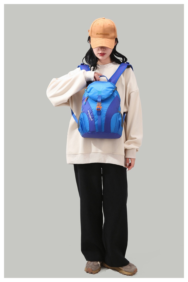 001 Couple Style Cycling Hiking Nylon Backpack Large Capacity Lightweight Waterproof Outdoor Sports Mountaineering Bag_voghion.com