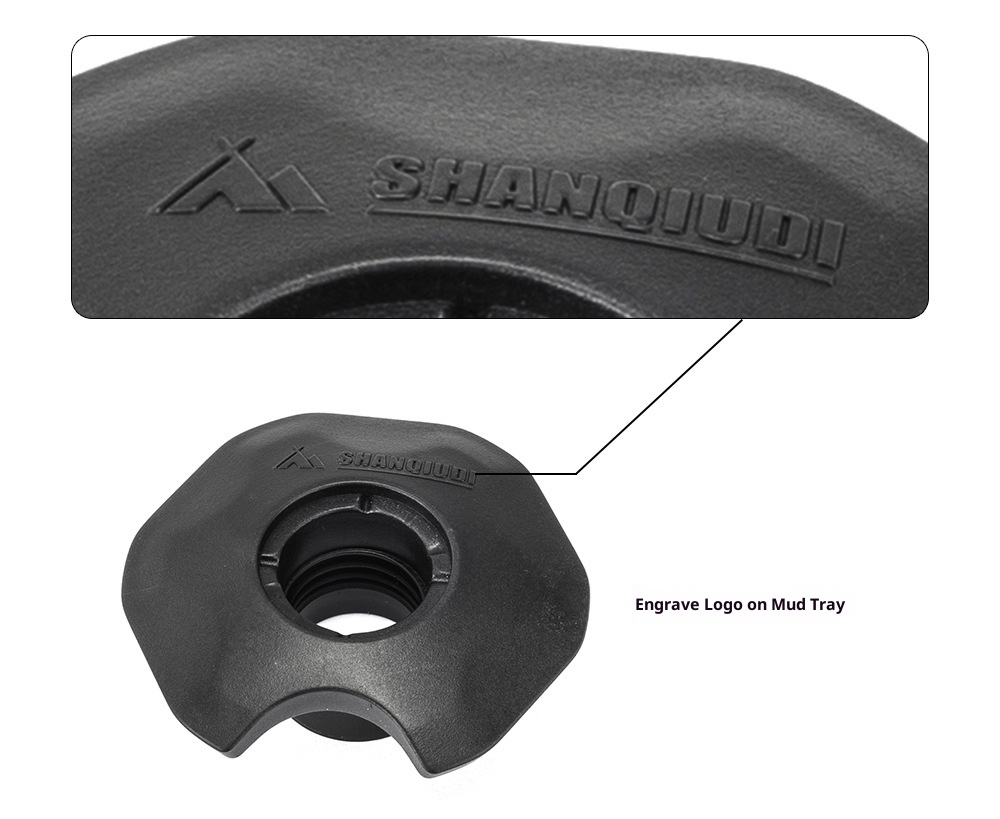 001 Carbon Fiber Trekking Pole Telescopic Three-Section Stick Adjustable Portable Essential Supplies Outdoor Hiking_voghion.com