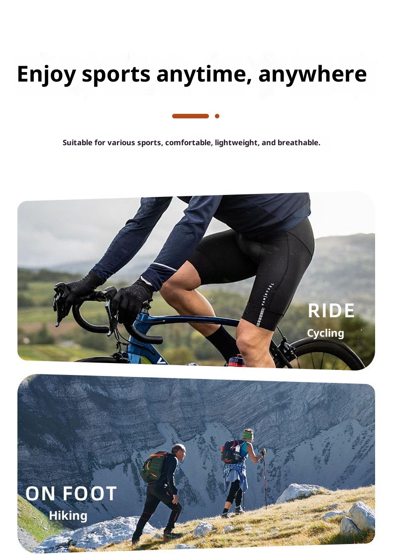 001 Fleece-Lined Thermal Underwear For Men, Round Neck Layer, Sports Outdoor Skiing Base Shirt, Fitness Quick-Dry Set_voghion.com